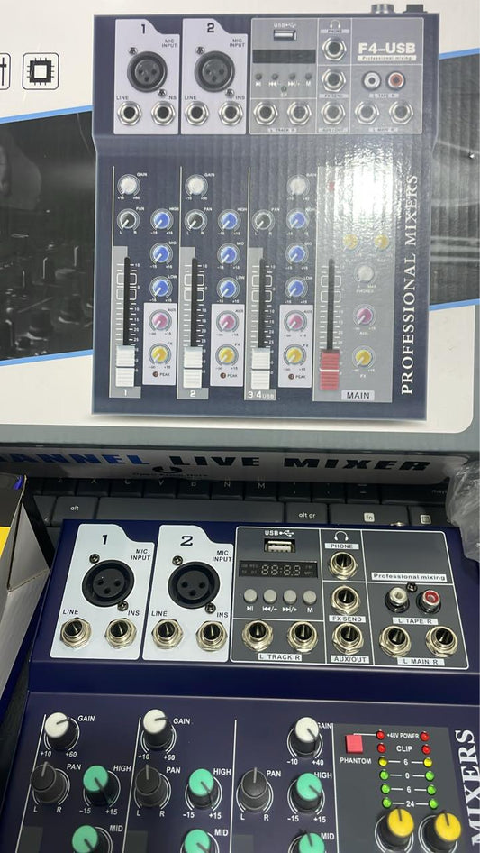 Consola 4 canales xlr 249s